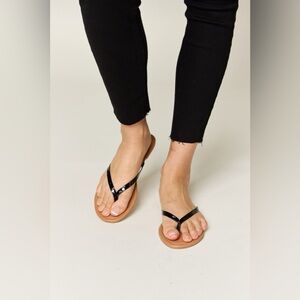 WILD DIVA PU Leather Open Toe Sandals